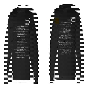 ベーシックなフランス語フレーズ 普段使いや旅行に 長袖Tシャツ - Kawaiitshirt