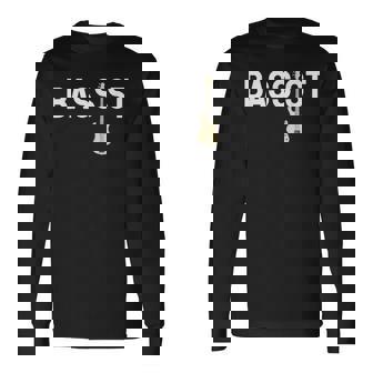 ベースギター ヴィンテージ ギタリスト ギタープレーヤー ギフト 長袖Tシャツ - Kawaiitshirt