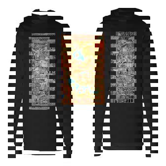 ペルシャ絨毯のランドマークカシュマル 長袖Tシャツ - Kawaiitshirt