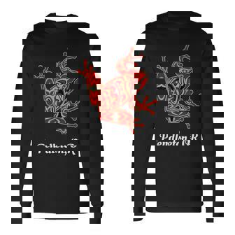 ペンドルトン、またはレッドブラックフロッグ ネイティブアメリカン パシフィックnw 長袖Tシャツ - Kawaiitshirt