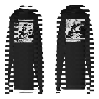 ホセ・グアダルーペ・ポサダ作 ラ・ベハラノの犯罪 1913 長袖Tシャツ - Kawaiitshirt