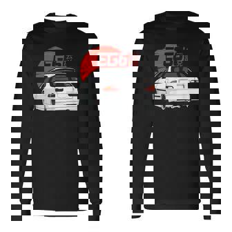 ホワイトハッチシビック Eg6-クラシック Jdm 長袖Tシャツ - Kawaiitshirt