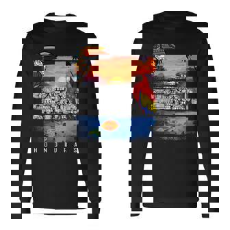 ホンジュラス トロピカルバード ホンジュラス 旅行 バケーション ホンジュラス 長袖Tシャツ - Kawaiitshirt