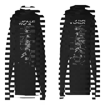 ボイジャー図 長袖Tシャツ - Kawaiitshirt