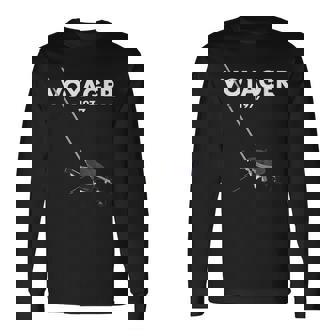 ボイジャー宇宙船探査機 1977 長袖Tシャツ - Kawaiitshirt