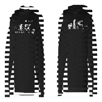 ボウリングの進化 長袖Tシャツ - Kawaiitshirt