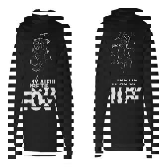 ボクサー ドッグ ロキシー ドッグ トレーナー 長袖Tシャツ - Kawaiitshirt