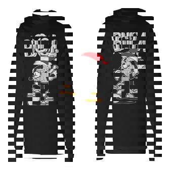 ボッチャ ボッチャボール クリスマスハット ボッチャボール ジャック付き 長袖Tシャツ - Kawaiitshirt