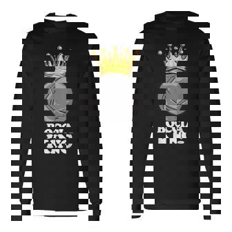 ボッチャキング プレーヤーウェア ボッチャボール付き ボッチャ 長袖Tシャツ - Kawaiitshirt