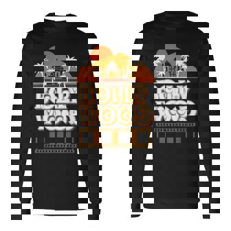 ボリウッド 映画愛好家 ヒンディーシネマ ヴィンテージ インド70年代インド 長袖Tシャツ - Kawaiitshirt