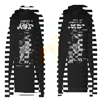 ボルゾイの解剖学 長袖Tシャツ - Kawaiitshirt