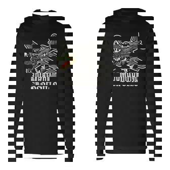 ボンバルディーノ クロコディージョ イタリアン ブレイン ロット 動物 ミーム 長袖Tシャツ - Kawaiitshirt