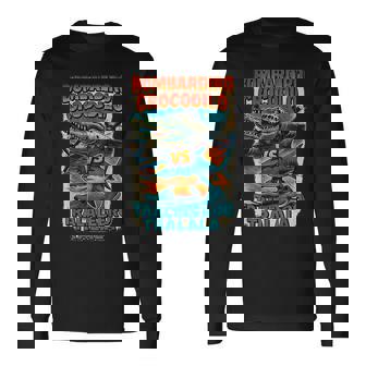 ボンバルディーロクロコダイロs トラレロトララーラ-イタリアンブレインロット 長袖Tシャツ - Kawaiitshirt