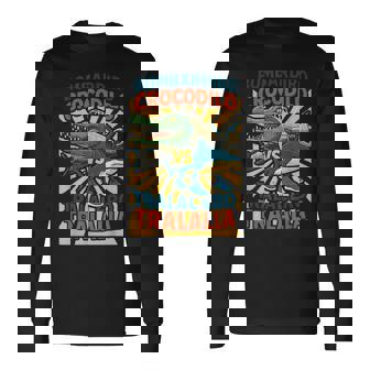 ボンバルディーロクロコダイロs トラレロトララーラ-イタリアンブレインロット 長袖Tシャツ - Kawaiitshirt