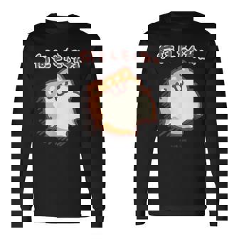 ボンレス犬とボンレス猫 何もしたくねぇ ボンレス犬 長袖Tシャツ - Kawaiitshirt