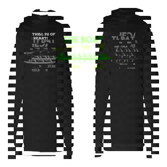 ボートの本物のパーツ ローワーローイング。 長袖Tシャツ - Kawaiitshirt