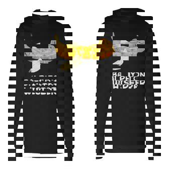 ボールパイソン ささやき蛇 爬虫類 爬虫類 バナナ 長袖Tシャツ - Kawaiitshirt