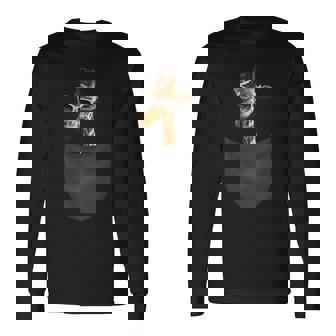 ポケット キリン 長袖Tシャツ - Kawaiitshirt