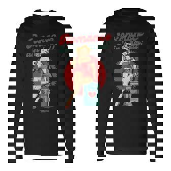 ポップアート ピンナップガール ロマンス Ain't Dead バレンタインシングル 長袖Tシャツ - Kawaiitshirt