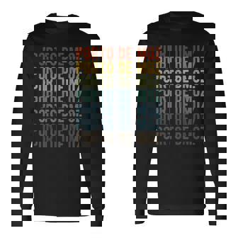 ポルト・デ・モズ シティ ブラジル レトロ 長袖Tシャツ - Kawaiitshirt