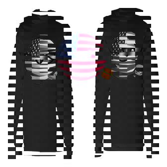 ポーランドボールusa 長袖Tシャツ - Kawaiitshirt