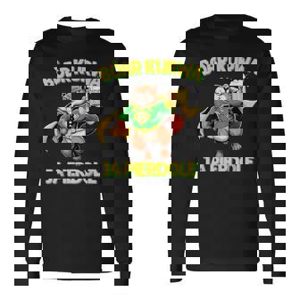 ポーランド製bober Meme Bóbr Bober Kurwa ポーランドビール はいpierdole 長袖Tシャツ - Kawaiitshirt