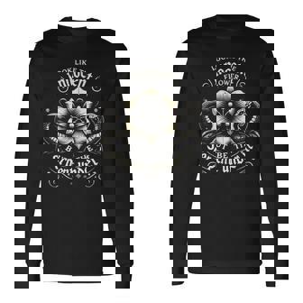 マクベス・ルック・ライク・ザ・イノセント・フラワー・シアター・ミュージカル 長袖Tシャツ - Kawaiitshirt