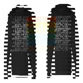 マグネット釣り宝探し 長袖Tシャツ - Kawaiitshirt