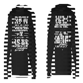 マッサージセラピスト 長袖Tシャツ - Kawaiitshirt