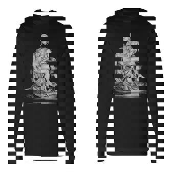 マドンナ・デッラ・ピエタ ミケランジェロ 長袖Tシャツ - Kawaiitshirt