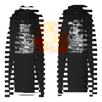 ママタイガー 赤ちゃん可愛い動物モチーフ 長袖Tシャツ - Kawaiitshirt