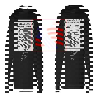 マラドーナアメリカ 94 長袖Tシャツ - Kawaiitshirt