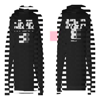 マルタ マルチーズ ティーフラッグ お土産ギフト 長袖Tシャツ - Kawaiitshirt