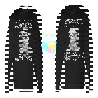 おもしろ マルチーズ 犬 犬 子犬 メンズ 犬好きグッズ おもしろい おもしろい 服 子犬 長袖Tシャツ - Kawaiitshirt