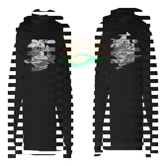 マルチーズ 犬 麻雀 面白いtシャツ 文字入り メンズ おもしろ 面白い 服 おもしろグッズ ネタ 雀士 長袖Tシャツ - Kawaiitshirt