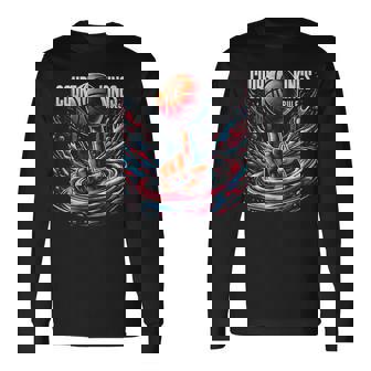 マーチ カレッジ バスケットボール トーナメント レトロ メンズ コート キングス 長袖Tシャツ - Kawaiitshirt