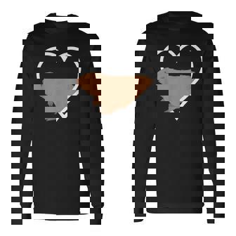 マーモット ハート マーモット アニマル ズークピーパー 長袖Tシャツ - Kawaiitshirt