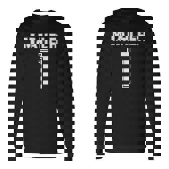 マーラー第1番 交響曲 面白い スポーツ オーケストラ 音楽 長袖Tシャツ - Kawaiitshirt