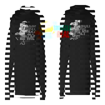 ミニオン Positiveibes Tribecolor 長袖Tシャツ - Kawaiitshirt