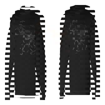 ミニチュア シュナウザー 犬 長袖Tシャツ - Kawaiitshirt