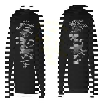 ミニチュアシュナウザー隊 I Dog Lover I ミニチュアシュナウザー 長袖Tシャツ - Kawaiitshirt