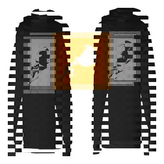 ミニマリストシーシュポス神話 ギリシャ神話 古代ギリシャ美術 長袖Tシャツ - Kawaiitshirt