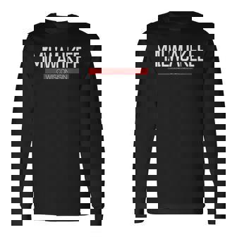 ミルウォーキー ウィスコンシン お土産 ヴィンテージ ウィスコンシン ミルウォーキー 長袖Tシャツ - Kawaiitshirt