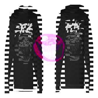 ミーム 怖いトロール シグマフォンク 長袖Tシャツ - Kawaiitshirt