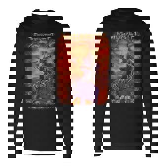 メガデス スケルトン不動産業者 長袖Tシャツ - Kawaiitshirt