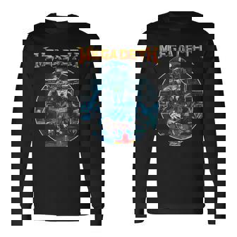 メガデス ヴィンテージ ジェネラル ヴィック 長袖Tシャツ - Kawaiitshirt