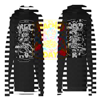 メキシコレスリング レスラー ルチャ・リブレ・ナチョ メキシコファイター 長袖Tシャツ - Kawaiitshirt