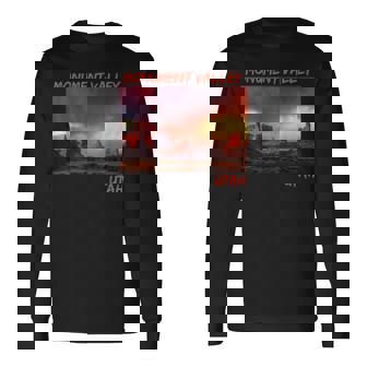 モニュメントバレーユタ州 長袖Tシャツ - Kawaiitshirt