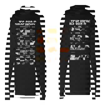 モルモットの種類 ふわふわポテト愛好家 キッズ ペット モルモット。 長袖Tシャツ - Kawaiitshirt