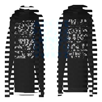 モールス信号 長袖Tシャツ - Kawaiitshirt